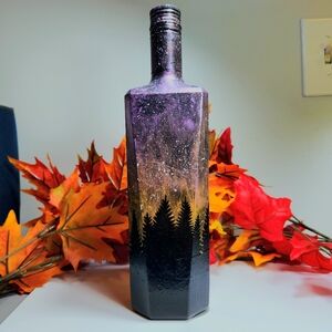 Night Sky Bottle Art